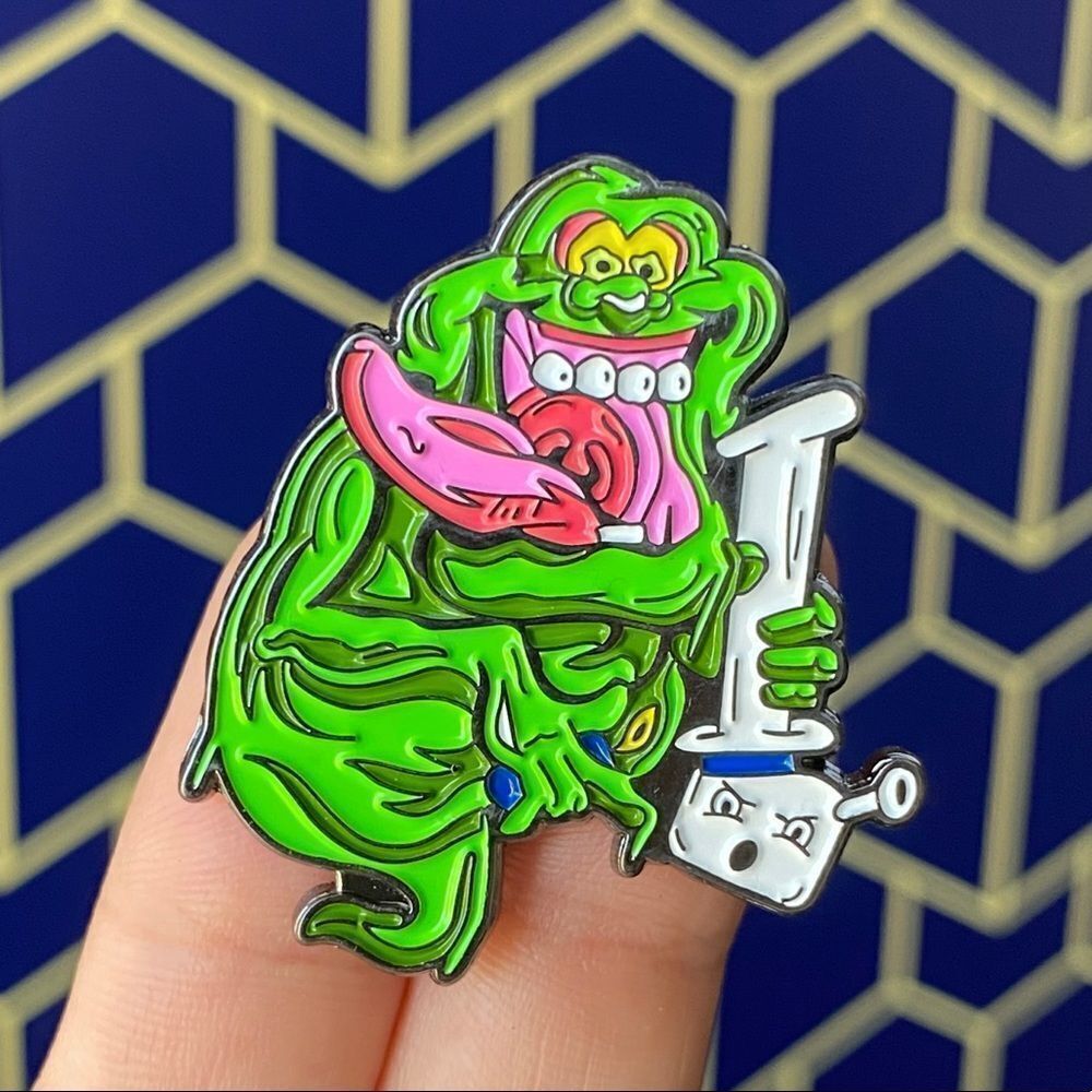 Toking Slimer Enamel Pin/ Brooch Lapel